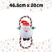 Christmas Santa Pet Toy Gift Idea 46.5cm x 20cm Red X 1