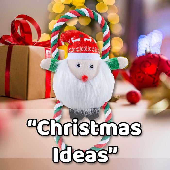Christmas Santa Pet Toy Gift Idea 46.5cm x 20cm Red X 1