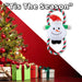 Christmas Snowman Pet Toy Gift Idea 46.5cm x 20cm White X 1