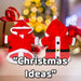 Christmas Medium Dog Santa Suit Pet Clothes Gift Idea Medium Red X 1