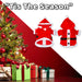 Christmas Medium Dog Santa Suit Pet Clothes Gift Idea Medium Red X 1