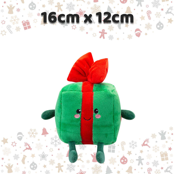 Christmas Present Soft Toy Plush Gift Idea 16cm x 12cm Multicolour X 1
