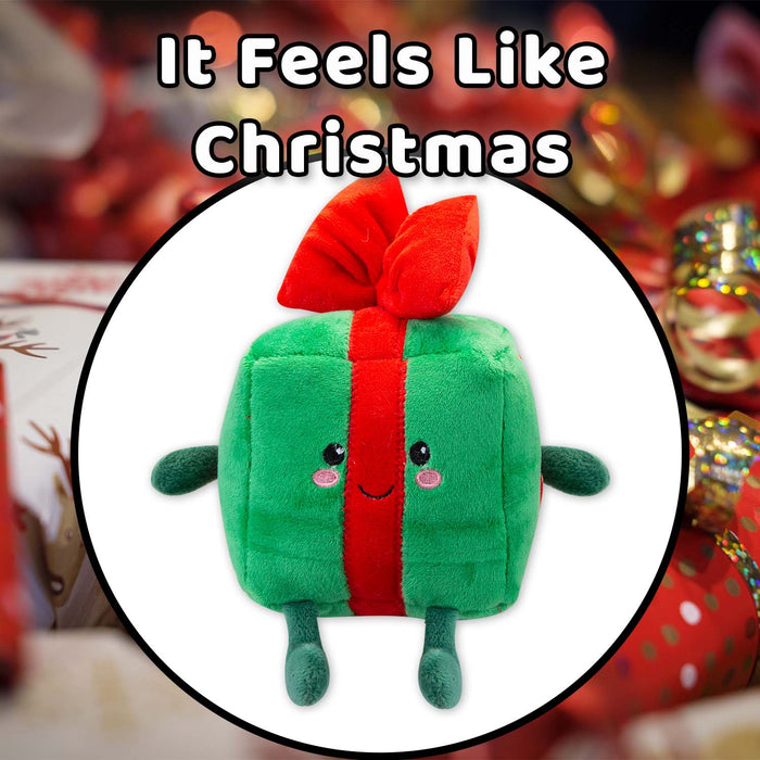 Christmas Present Soft Toy Plush Gift Idea 16cm x 12cm Multicolour X 1