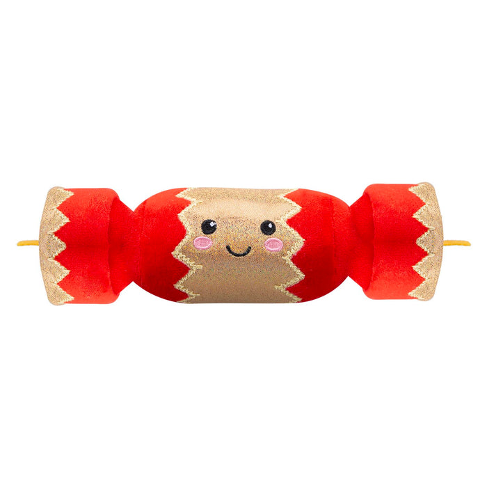 Christmas Cracker Soft Toy Plush Gift Idea 16cm x 12cm Multicolour X 1