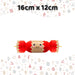 Christmas Cracker Soft Toy Plush Gift Idea 16cm x 12cm Multicolour X 1