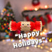 Christmas Cracker Soft Toy Plush Gift Idea 16cm x 12cm Multicolour X 1