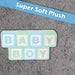 Wall Decoration Plush Baby Boy Plush Gift Idea 33cm x 42cm Blue X 1