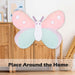 Wall Decoration Plush Butterfly Plush Gift 34cm x 42cm Multicolour X 1