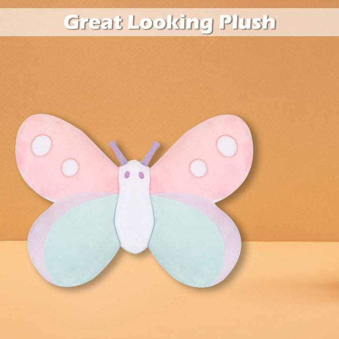 Wall Decoration Plush Butterfly Plush Gift 34cm x 42cm Multicolour X 1