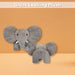 Wall Decoration Plush Elephant Plush Gift Idea 51cm x 60cm Grey X 1