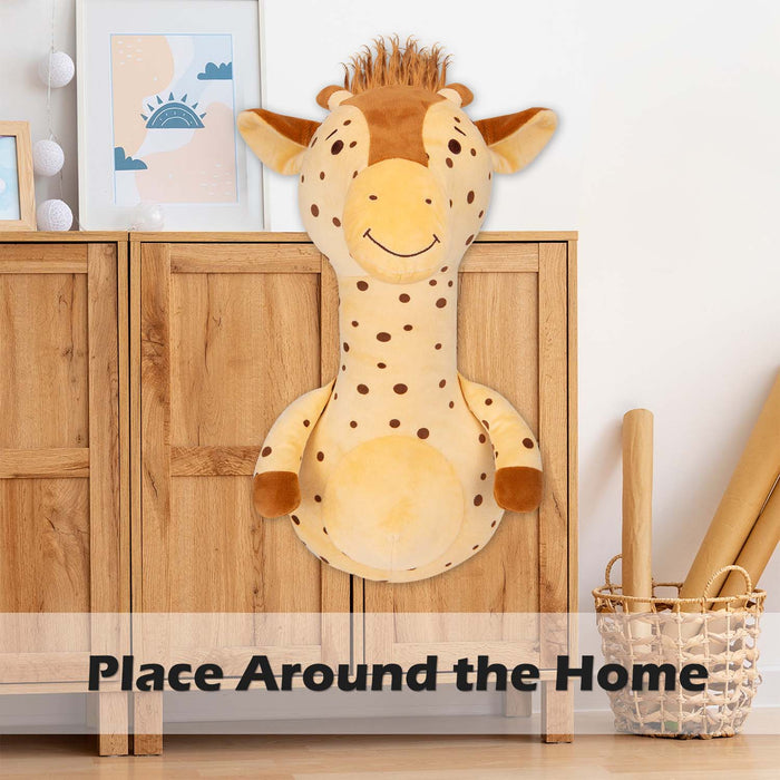 Wall Decoration Plush Giraffe Plush Gift Idea 51cm x 60cm Yellow X 1