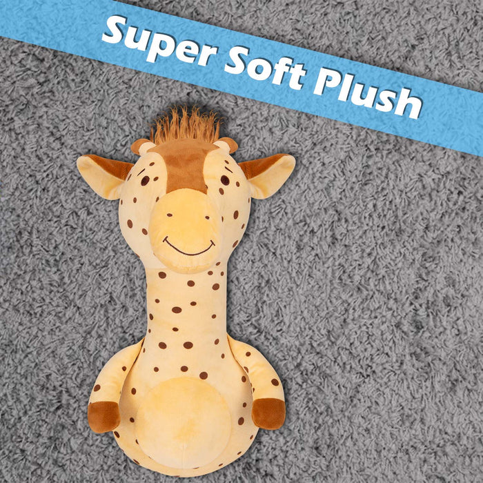 Wall Decoration Plush Giraffe Plush Gift Idea 51cm x 60cm Yellow X 1