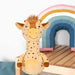 Wall Decoration Plush Giraffe Plush Gift Idea 51cm x 60cm Yellow X 1
