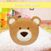 Wall Decoration Plush Brown Teddy Bear Plush 45cm x 44cm Brown X 1