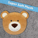 Wall Decoration Plush Brown Teddy Bear Plush 45cm x 44cm Brown X 1