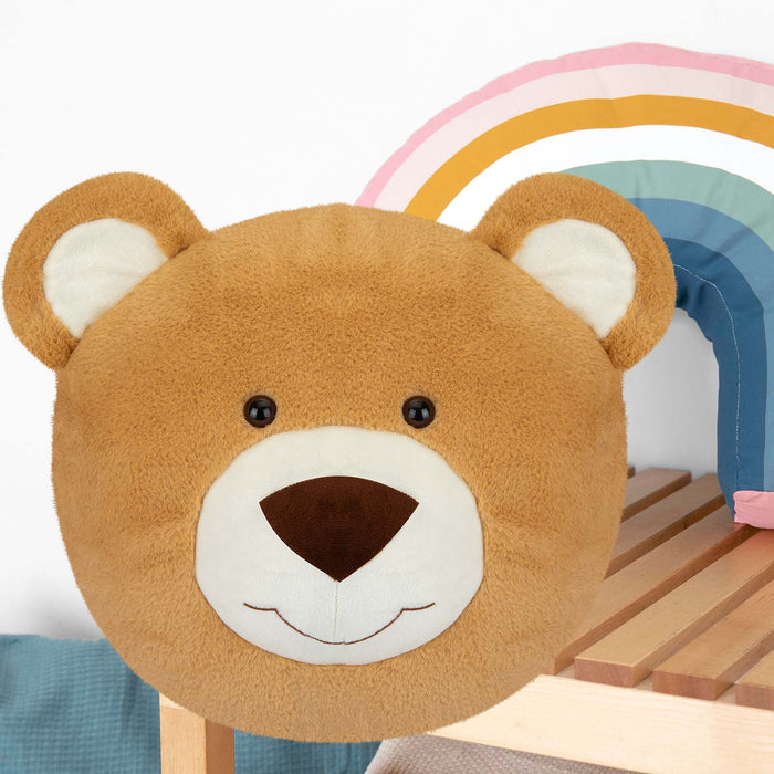 Wall Decoration Plush Brown Teddy Bear Plush 45cm x 44cm Brown X 1