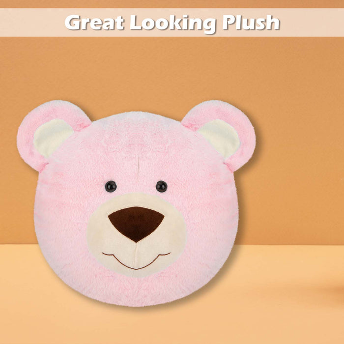 Wall Decoration Plush Pink Teddy Bear Plush 45cm x 44cm Pink X 1