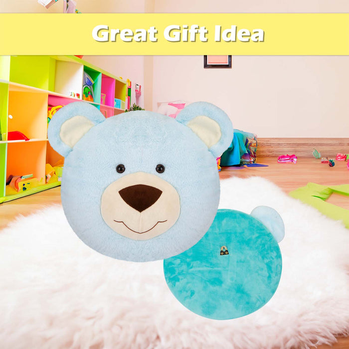 Wall Decoration Plush White Teddy Bear Plush 45cm x 44cm White X 1