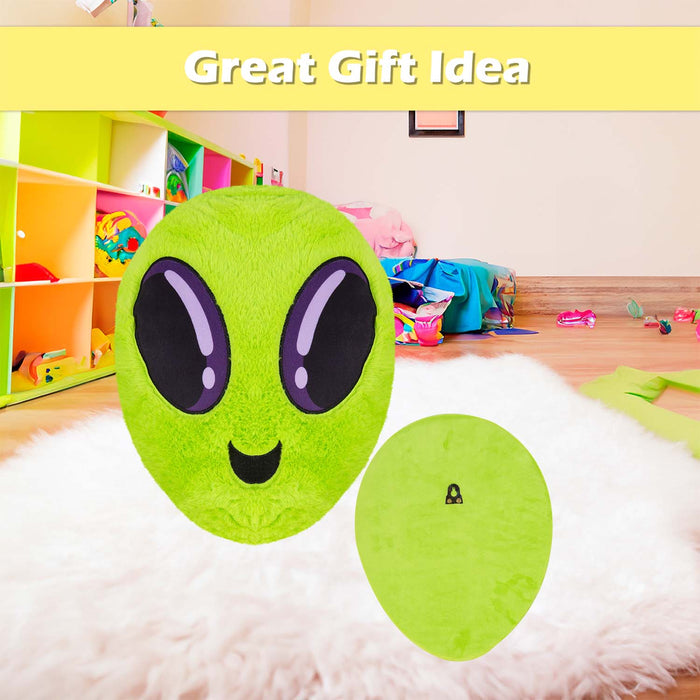 Wall Decoration Plush Alien Plush Gift Idea 51cm x 25cm Green X 1