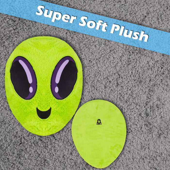 Wall Decoration Plush Alien Plush Gift Idea 51cm x 25cm Green X 1