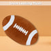 Wall Decoration Plush American Football Plush 41cm x 34cm Brown X 1