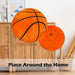 Wall Decoration Plush Basketball Plush Gift 41cm x 34cm Orange X 1