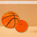 Wall Decoration Plush Basketball Plush Gift 41cm x 34cm Orange X 1
