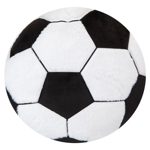 Wall Decoration Plush Football Plush Gift Idea 41cm x 34cm White X 1