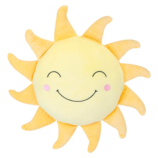 Wall Decoration Plush Sun Plush Gift Idea 36cm x 40cm Yellow X 1