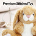 Honey Bunny 35cm Plush Milly Rabbit Lifelike Premium Fluffy Toy