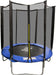 6FT Trampoline With Outer Netting in Blue