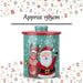 Christmas Biscuit Tin Xmas Themed Designs X Santa or Snowman