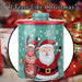 Christmas Biscuit Tin Santa Themed Design X 1 15. 5cm Christmas Themed