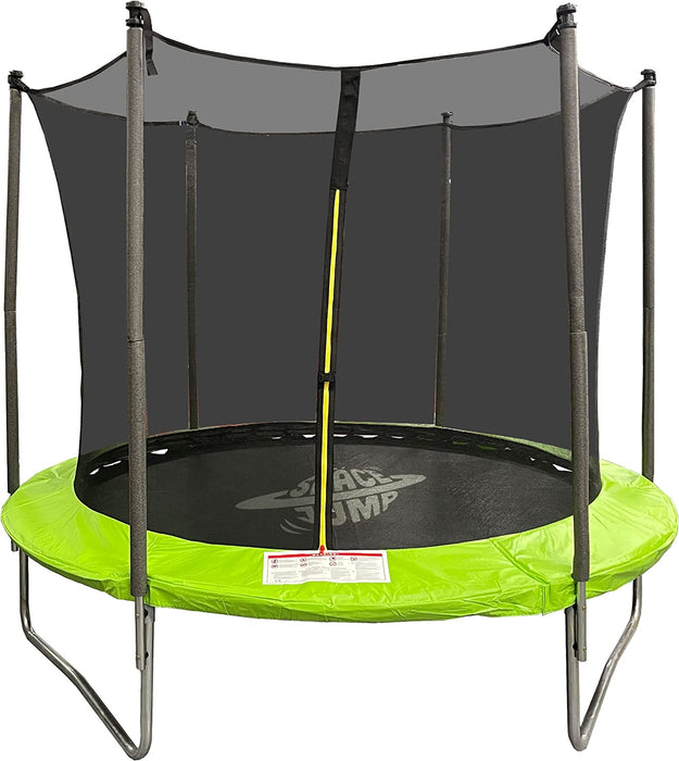 8FT Trampoline With Inner Netting in Green