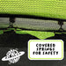 8FT Trampoline With Inner Netting in Green