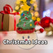Christmas Tree Soft Toy Plush Gift Idea 15cm x 9cm Multicolour X 1
