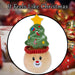 Christmas Tree Soft Toy Plush Gift Idea 15cm x 9cm Multicolour X 1
