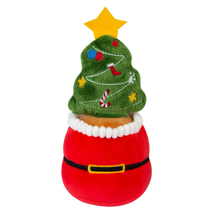 Christmas Tree Soft Toy Plush Gift Idea 15cm x 9cm Multicolour X 1