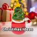 Christmas Tree Soft Toy Plush Gift Idea 15cm x 9cm Multicolour X 1