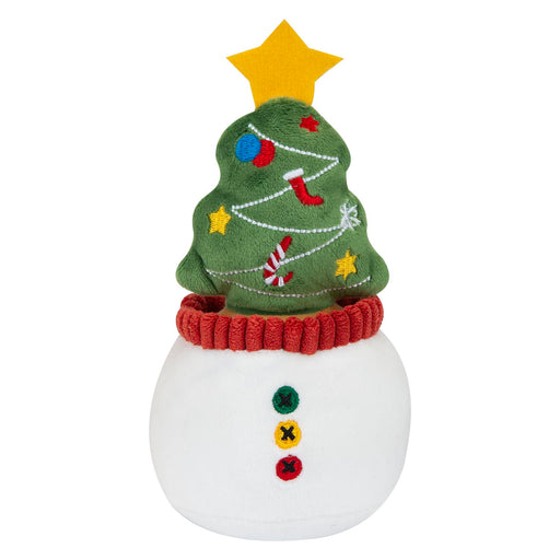 Christmas Tree Soft Toy Plush Gift Idea 15cm x 9cm Multicolour X 1