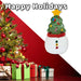 Christmas Tree Soft Toy Plush Gift Idea 15cm x 9cm Multicolour X 1