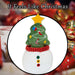 Christmas Tree Soft Toy Plush Gift Idea 15cm x 9cm Multicolour X 1