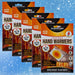20 Hand Warmers Air Activated- Ready to Use Pack of 4 x 5 Orange
