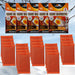 20 Hand Warmers Air Activated- Ready to Use Pack of 4 x 5 Orange