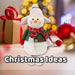 Christmas Standing Snowman Decoration Plush 41.5cm x 21.5cm White X 1