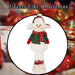 Christmas Standing Snowman Decoration 41cm x 21.5cm White X 1