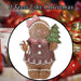 Christmas Gingerbread Figurines Decoration 16cm x 9.5cm Brown X 1