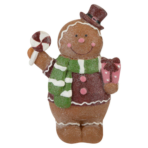 Christmas Gingerbread Figurines Decoration 16cm x 9.5cm Brown X 1