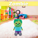 Minecraft Zombie Soft Toy Clip 13cm x 11.7cm Multicolour X 1