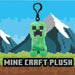 Minecraft Creeper Soft Toy Clip 13cm x 11.7cm Multicolour X 1